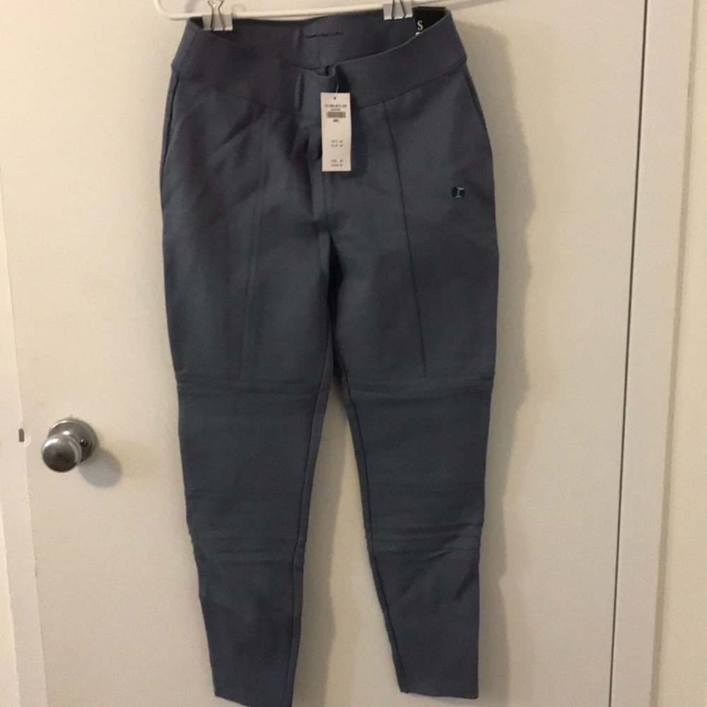 A&F high rise legging grey NWT